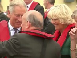 Charles & Camilla Visit County Down News Clip