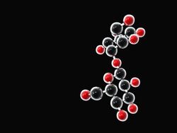 Lactose molecule Stock Footage