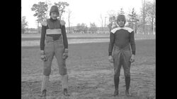 Notre Dame football Coach "Hunk" Anderson explains new uniform design News Clip