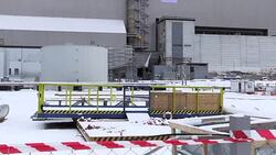 CLEAN : Ukraine moves giant new safety dome over Chernobyl 2 News Clip