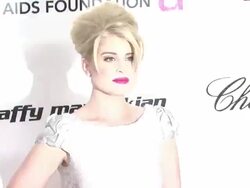 Kelly Osbourne at the 19th Annual Elton John AIDS Foundation Academy Awards Viewing Party at West Hollywood CA. (Footage by WireImage Video/GettyImages) Stock Footage