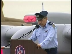 Air force presents unmanned planes it says can reach Iran News Clip