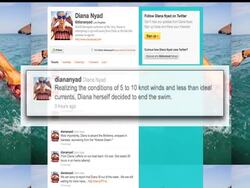 Marathon swimmer Diana Nyad ended her second bid to swim from Cuba to the Florida Keys about halfway through her journey early Tuesday. Instructional Video