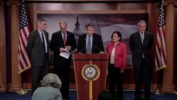 Democrat Senators on TPP (part 1 of 7) Stock Footage