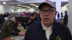 Colourful characters from one of the UK's biggest music record fairs Instructional Video