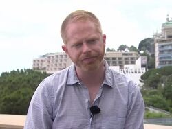 INTERVIEW: Jesse Tyler Ferguson (entire interview) at the 51st Monte-Carlo Television Festival - Interviews at Monte-Carlo . (Footage by WireImage Video/Getty Images Entertainment Video) Stock Footage