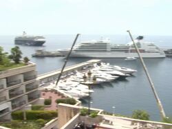 Atmosphere at the 51st Monte-Carlo Television Festival - Atmosphere at Monte-Carlo . (Footage by WireImage Video/Getty Images Entertainment Video) Stock Footage