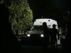 Body recovered from dormitory, early morning scenes at tent camp News Clip