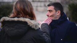 Slap in the face Stock Footage