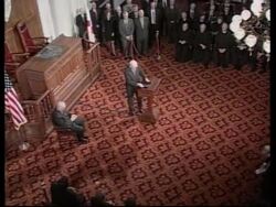 USA: ALABAMA: FUNERAL OF FORMER GOVERNOR GEORGE WALLACE (2) News Clip