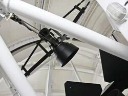 Telescope in the Observatory Stock Footage