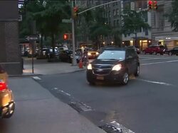 Cars Moving in Traffic Stock Footage