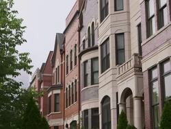 MS PAN Prairie District apartments day Stock Footage