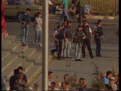 ALBANIA: INTERNATIONAL TROOPS AID TO PROTECT ELECTION OFFICIALS News Clip