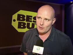 INTERVIEW: 'Halo' franchise development director, Frank O'Connor. (Footage by WireImage Video/GettyImages) Stock Footage