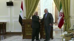 CLEAN : Syrian FM in Tehran presser News Clip