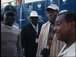 Night at the Net Charity Tennis Stock Footage