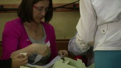 CLEAN : Chilean election candidate Evelyn Matthei News Clip