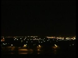 GWT: Scenes from Thurs night attack, fires, tracer fire News Clip