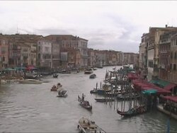 Venice - Gran Canal Stock Footage