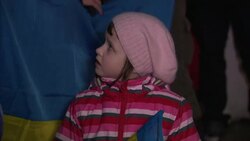 People gather for remembrance service of Maidan Square News Clip