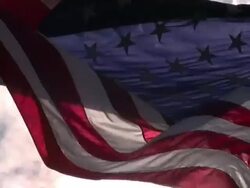 American flag Stock Footage
