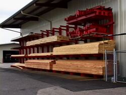 Lumber Supplies for Wholesale Stock Footage