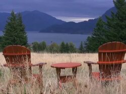 Chairs in Paradise Stock Footage