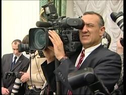 Israeli Prime Minister Ehud Olmert meets Russian president News Clip