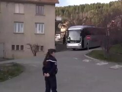 Victims Families Arriving in Seyne News Clip
