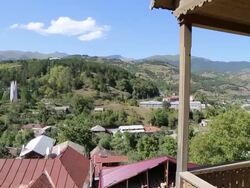 Dilijan, view of the city Stock Footage