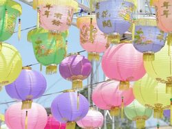 Chinese lanterns Stock Footage