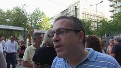 VOICED : Greek teachers march News Clip