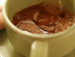 Preparing Coffee Stock Footage