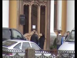 CLEAN: Singer Isabel Pantoja, in Saint Petesburg Stock Footage