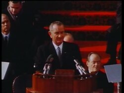 Inauguration of President  Lyndon Baines Johnson, Part 7 News Clip