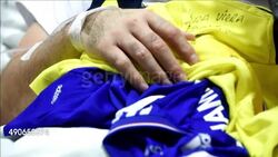 CLEAN : Uruguayan goalkeepeer recovering from gunshot wounds News Clip