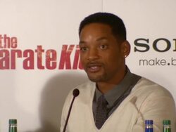 INTERVIEW: Will Smith on how much of himself he sees in his son Jaden when he's on screen and how professional, hard working and dedicated Jaden is as an actor. (Footage by WireImage Video/GettyImages) Stock Footage