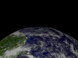 Earth Rotation Stock Footage