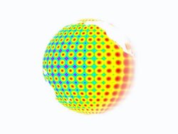 Color Dot Earth Stock Footage