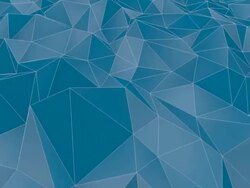 geometrical background.3d animation Stock Footage