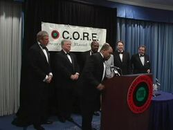 22nd Annual Martin Luther King Ambassadorial Reception Dinner Celebrated By Congress of Racial Equality Stock Footage