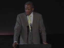 SPEECH - Sidney Poitier at Target Presents AFI Night At The Movies on 4/24/13 in Los Angeles, CA. Stock Footage