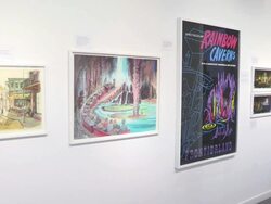 Disney Pop Up Gallery Preview Stock Footage