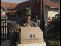 Bosnia - Comic book to warn children of land mines News Clip