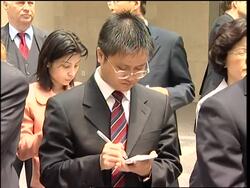 German FM Fischer visits China, meets premier News Clip