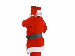 Santa Claus dancing Stock Footage