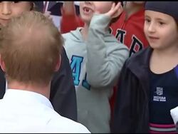 Prince Harry visits sport centres in Brazil News Clip