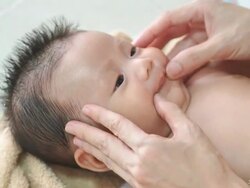 Baby care Stock Footage
