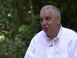 INTERVIEW - Errol Morris on why Donald Rumsfeld wanted to be a part of the film at 'An Unknown Known' Interview in Venice, Italy, on 9/5/13. (Getty Images Entertainment Video) Stock Footage